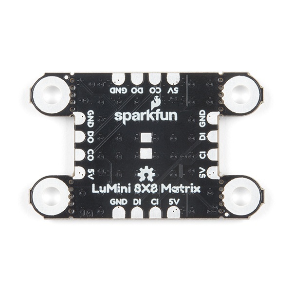 SparkFun LuMini LEDマトリックス(APA102-2020×64個、8×8)【COM-15047】