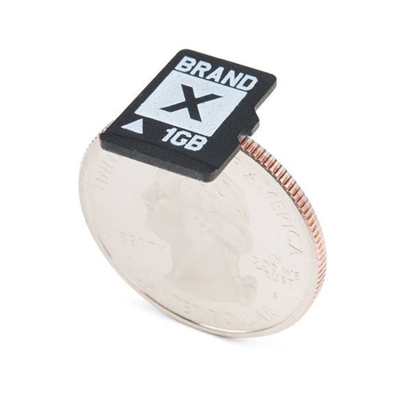 microSDカード(1GB、Class4)【COM-15107】