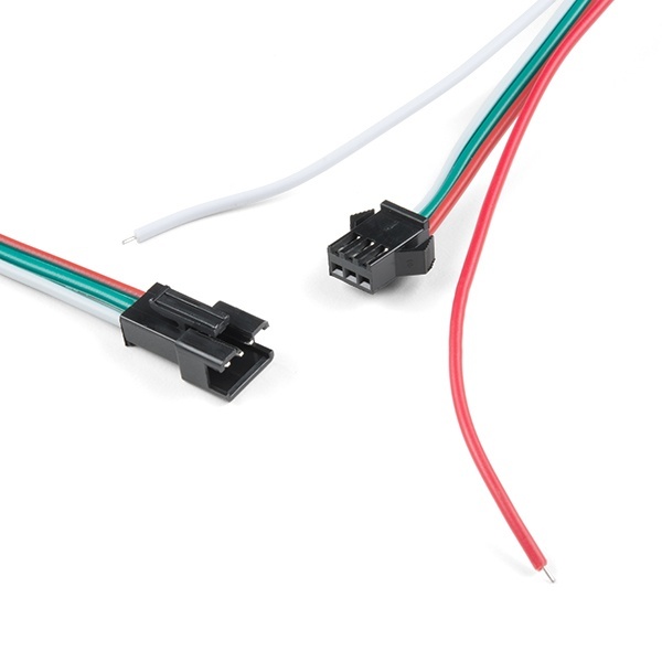 アドレス指定可能RGB LEDストリップ(APA104 密閉型 1m)【COM-15205】