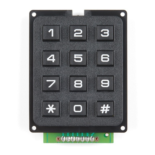 SparkFun Qwiic Keypad - 12 Button【COM-15290】