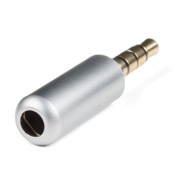 TRRSオーディオプラグ(3.5mm メタル)【COM-15337】