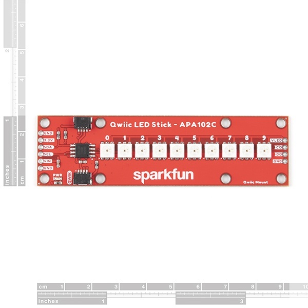 SparkFun Qwiic LED Stick - APA102C【COM-18354】