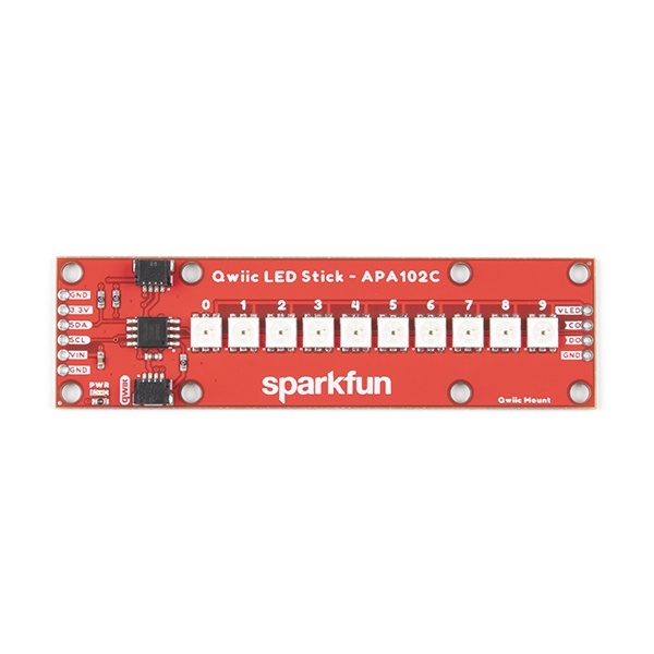 SparkFun Qwiic LED Stick - APA102C【COM-18354】