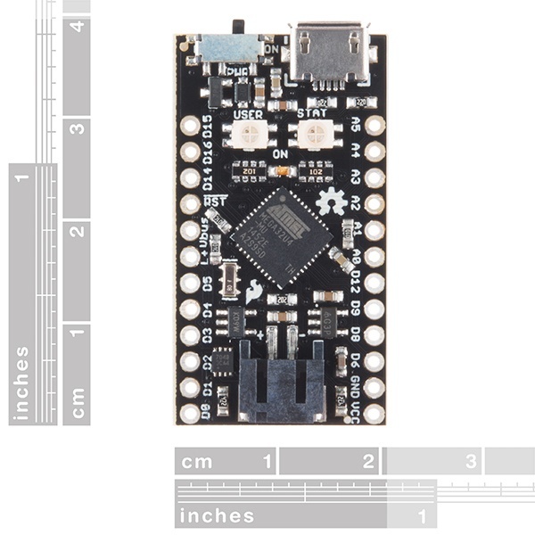 Qduino Mini - Arduino Dev Board【DEV-13614】