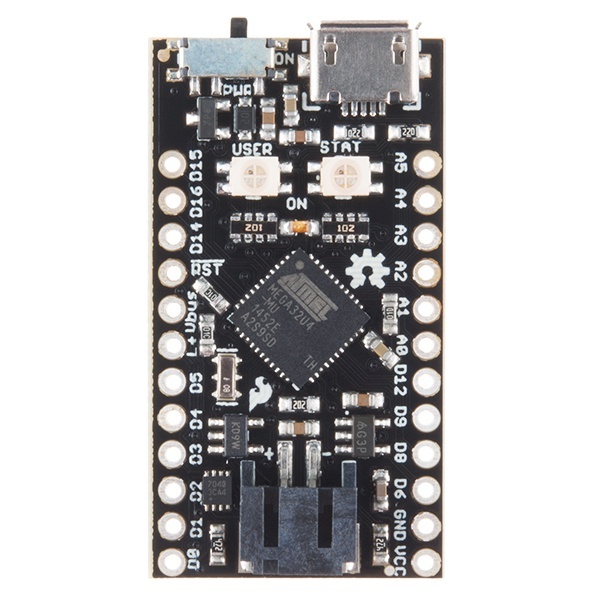 Qduino Mini - Arduino Dev Board【DEV-13614】