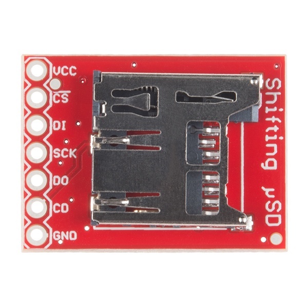 SparkFun レベルシフトmicroSDカードブレークアウトボード【DEV-13743】