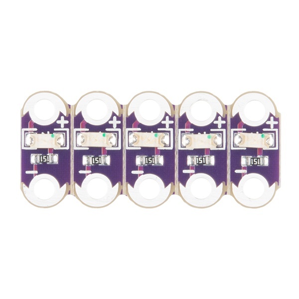 LilyPad LED(青 5個)【DEV-14012】