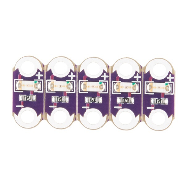 LilyPad LED(赤 5個)【DEV-14013】