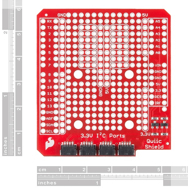 SparkFun Qwiic Shield for Arduino【DEV-14352】