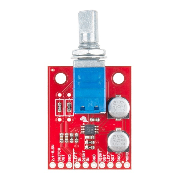 SparkFun Noisy Cricket Stereo Amplifier - 1.5W【DEV-14475】