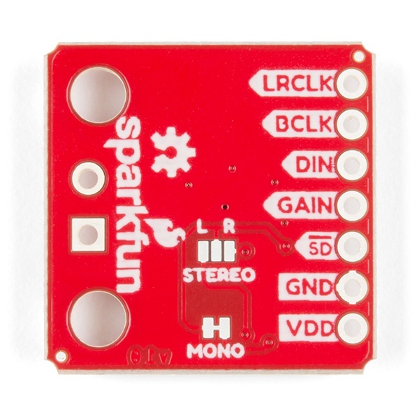 SparkFun I2S Audio Breakout - MAX98357A【DEV-14809】