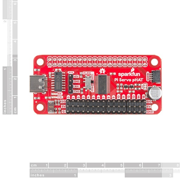 Raspberry Pi用サーボ pHAT【DEV-15316】