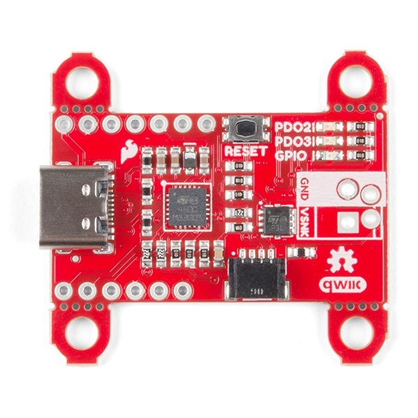 SparkFun Power Delivery Board - USB-C (Qwiic)【DEV-15801】