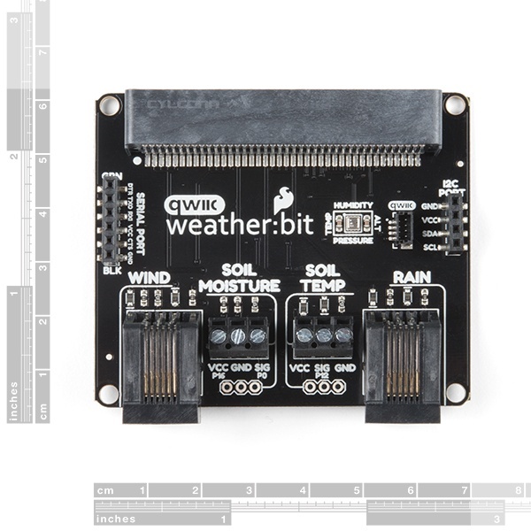SparkFun weather:bit(micro:bitキャリアボード、Qwiic)【DEV-15837】