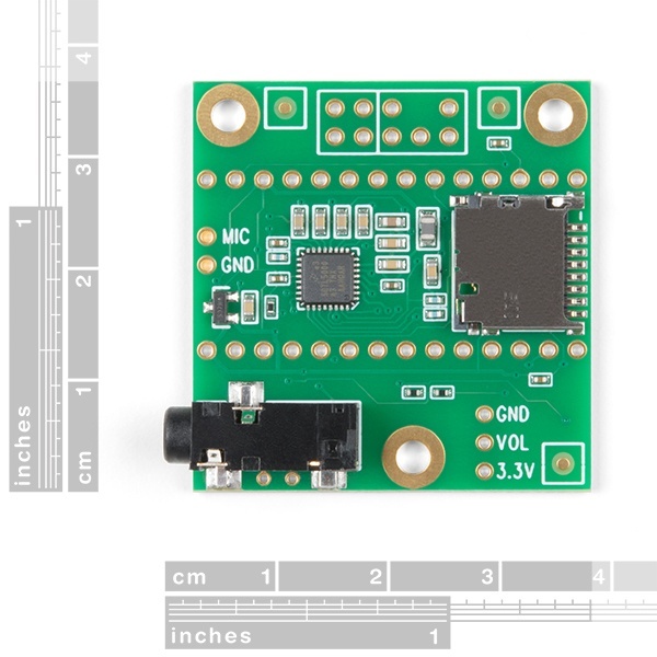 Teensy 4 Audioシールド(Rev D)【DEV-15845】