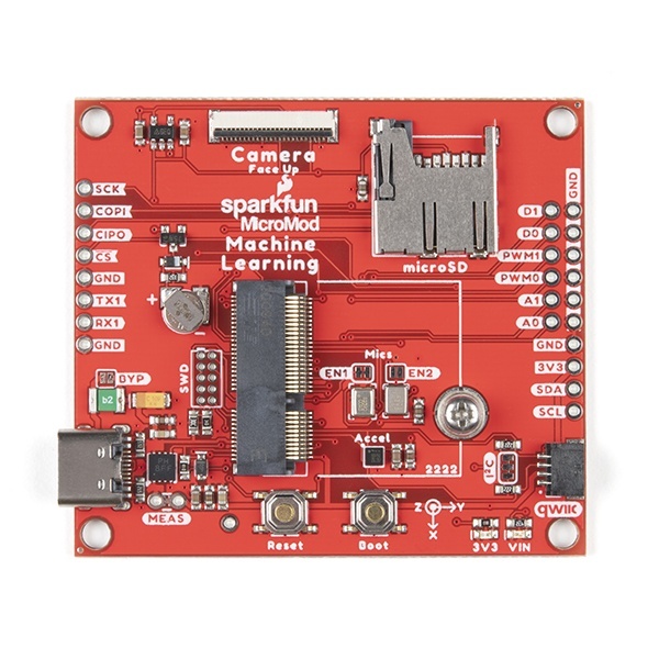 SparkFun MicroMod Machine Learning Carrier Board【DEV-16400】