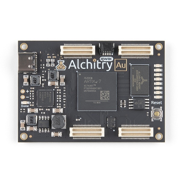 Alchitry Au FPGA開発ボード(Xilinx Artix 7)【DEV-16527】