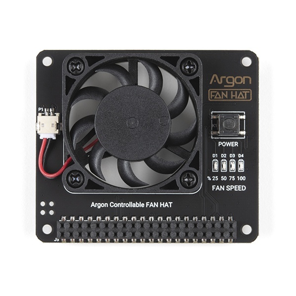 Raspberry Pi 4/3B/3B+用Argon40ファンHAT【DEV-17163】