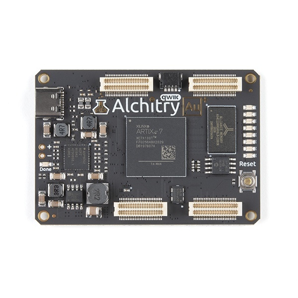 Alchitry Au+ FPGA Development Board (Xilinx Artix 7)【DEV-17514】