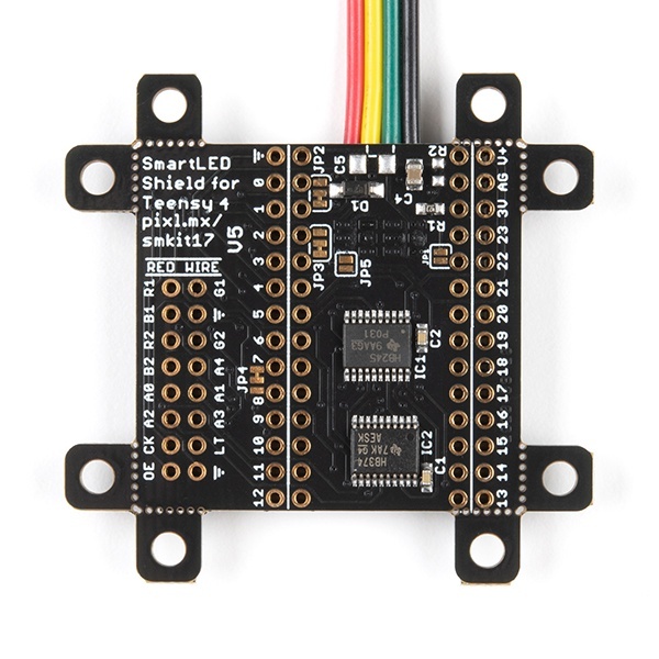 SmartLED Shield - Teensy 4【DEV-17521】