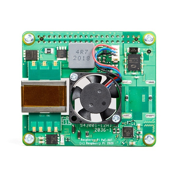 Raspberry Pi用PoE+ HAT【DEV-18346】