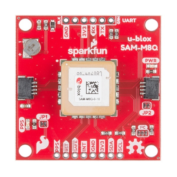 SparkFun GPS Breakout - Chip Antenna、SAM-M8Q (Qwiic)【GPS-15210】