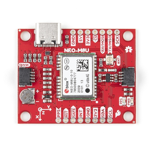 SparkFun GPS Dead Reckoning Breakout - NEO-M8U (Qwiic)【GPS-16329】