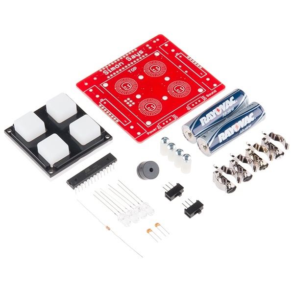 SparkFun はんだ付けを学ぶ Simon Says【KIT-13708】