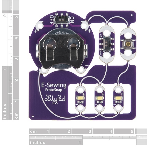 LilyPad E-Sewing ProtoSnap Kit【KIT-14528】