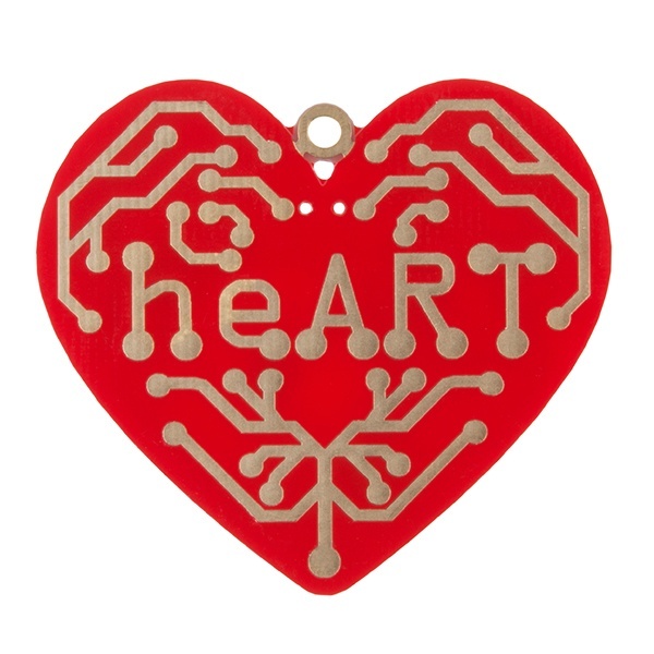 heART - Surface Mount Soldering Kit【KIT-14640】