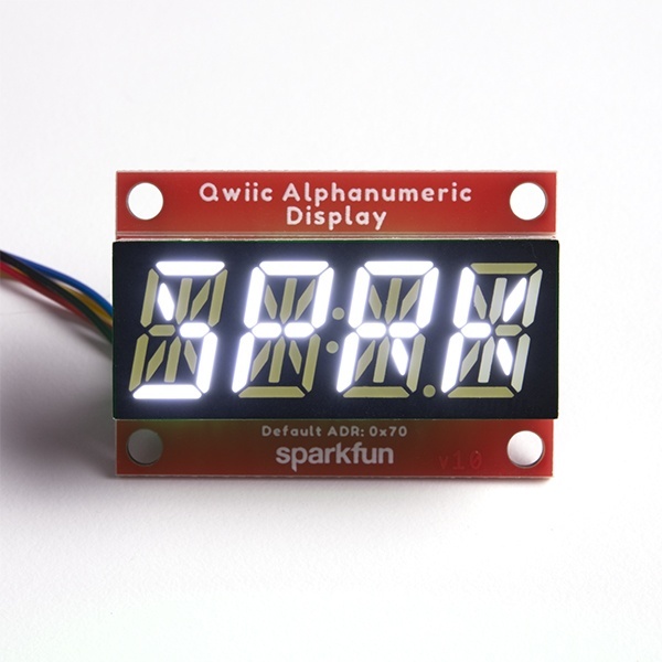 SparkFun Qwiic Alphanumeric Kit【KIT-18624】