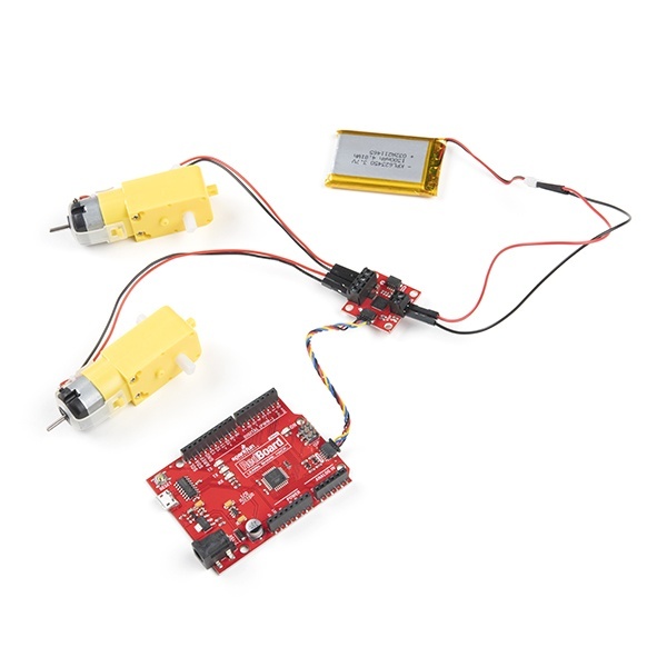 SparkFun Qwiicモータードライバキット【KIT-18625】