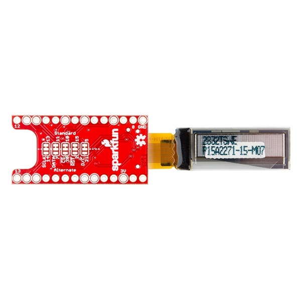 SparkFun TeensyView【LCD-14048】
