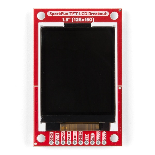 SparkFun TFT LCDディスプレイブレークアウトボード(1.8インチ、128×160)【LCD-15143】