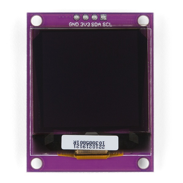 Zio Qwiic OLED Display (1.5inch、128x128)【LCD-15890】