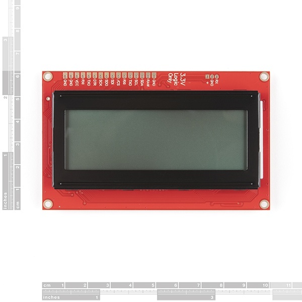 SparkFun 20×4 SerLCDディスプレイ(RGBバックライト、Qwiic)【LCD-16398】
