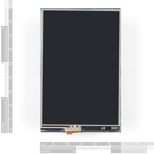 LCD Touchscreen HAT for Raspberry Pi - TFT 3.5in. (480x320)【LCD-17520】