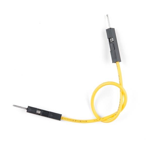 Jumper Wires Premium 4” M/M - 26 AWG (30 Pack)【PRT-14284】