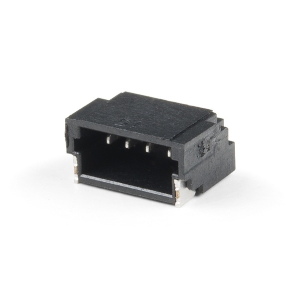 Qwiic JST Connector - SMD 4-pin (Horizontal)【PRT-14417】