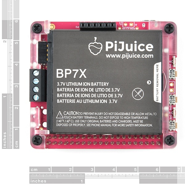 PiJuice HAT - Raspberry Pi Portable Power Platform【PRT-14803】