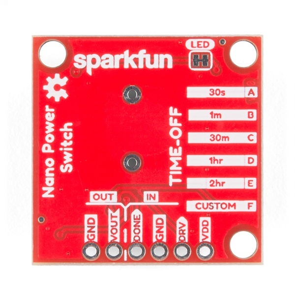 SparkFun Nano Powerタイマー(TPL5110)【PRT-15353】