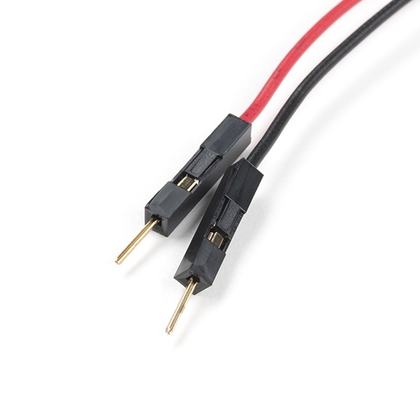 Jumper Wires Premium 6in. M/M - 2 Pack (Red and Black)【PRT-16662】