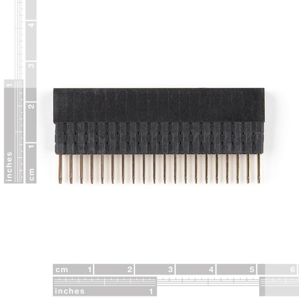 拡張用GPIOメスヘッダー(2×20ピン 16mm/7.30mm)【PRT-16763】