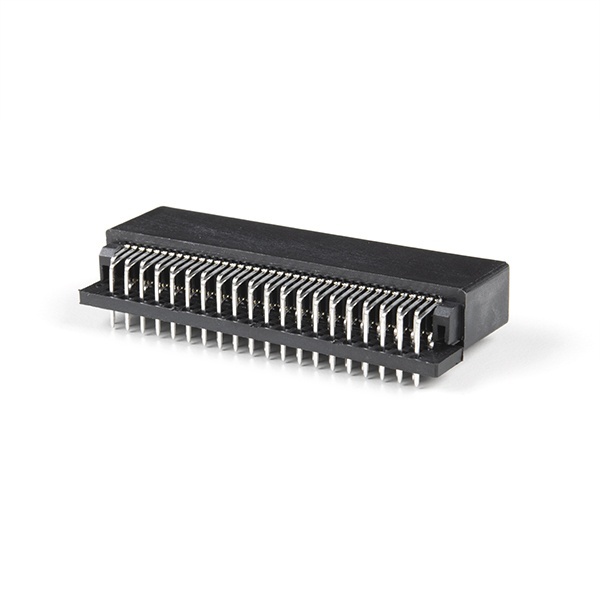 micro:bit用エッジコネクタ(80ピン、直角)【PRT-17252】