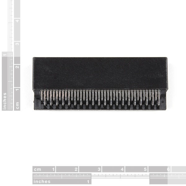 micro:bit Edge Connector - PTH、Right Angle (80-pin)【PRT-17252】