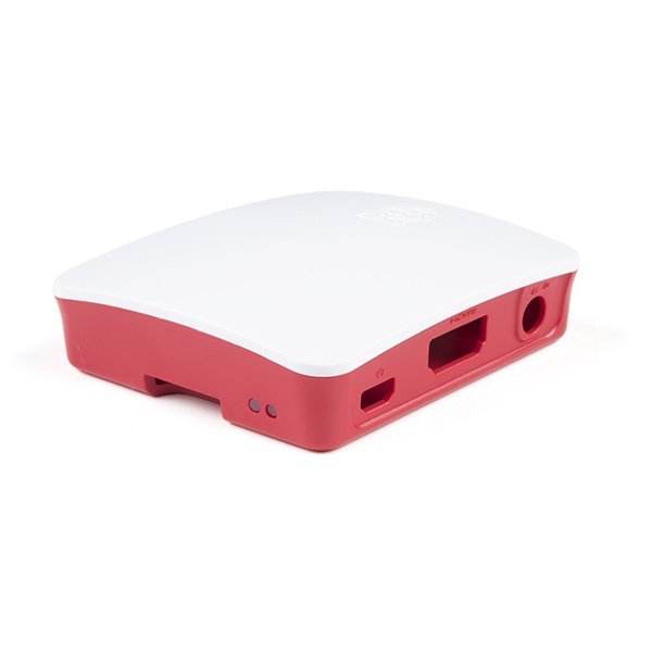 公式Raspberry Pi 3A+ケース(赤/白)【PRT-17269】