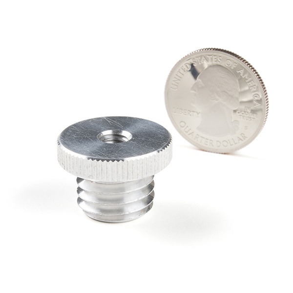 1/4インチ-5/8インチアンテナスレッド変換アダプター【PRT-17546】