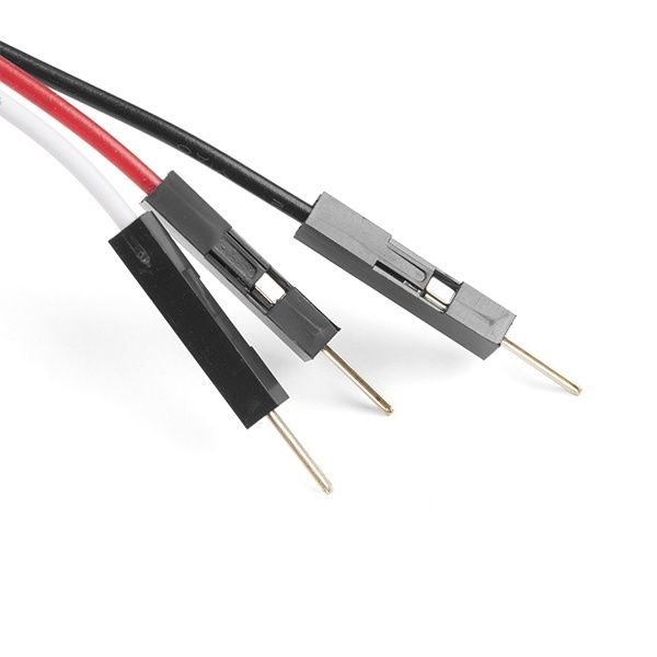 Jumper Wires Premium 6in. M/M - 3 Pack (Red、Black、and White)【PRT-17993】