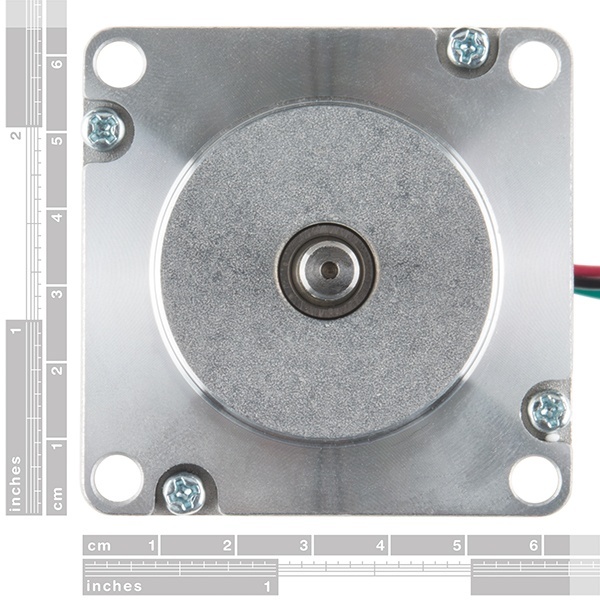 Stepper Motor - 125 oz.in (200 steps/rev、600mm Wire)【ROB-13656】