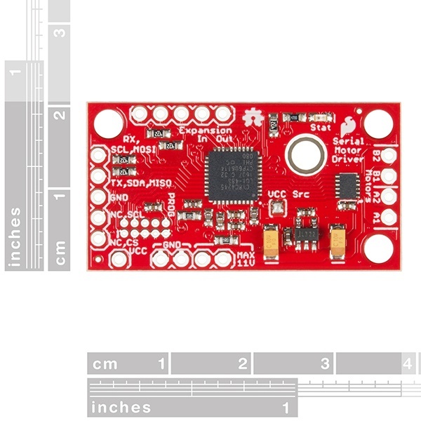 SparkFun Serial Controlled Motor Driver【ROB-13911】